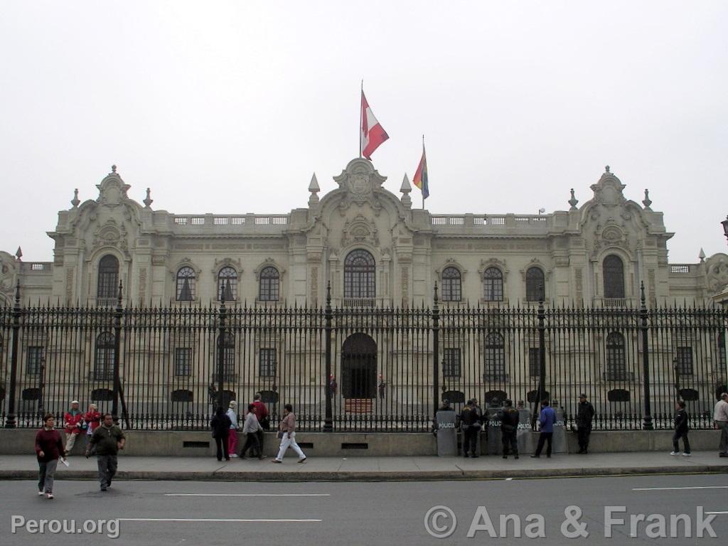 Palais du Gouvernement, Lima