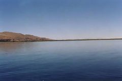 Vue sur le lac Titicaca