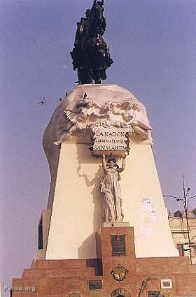 Statue de San Martín, Lima