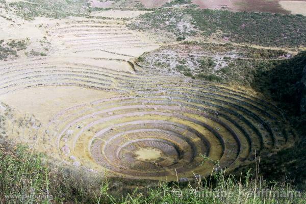 Le site archéologique de Moray, près de Cuzco