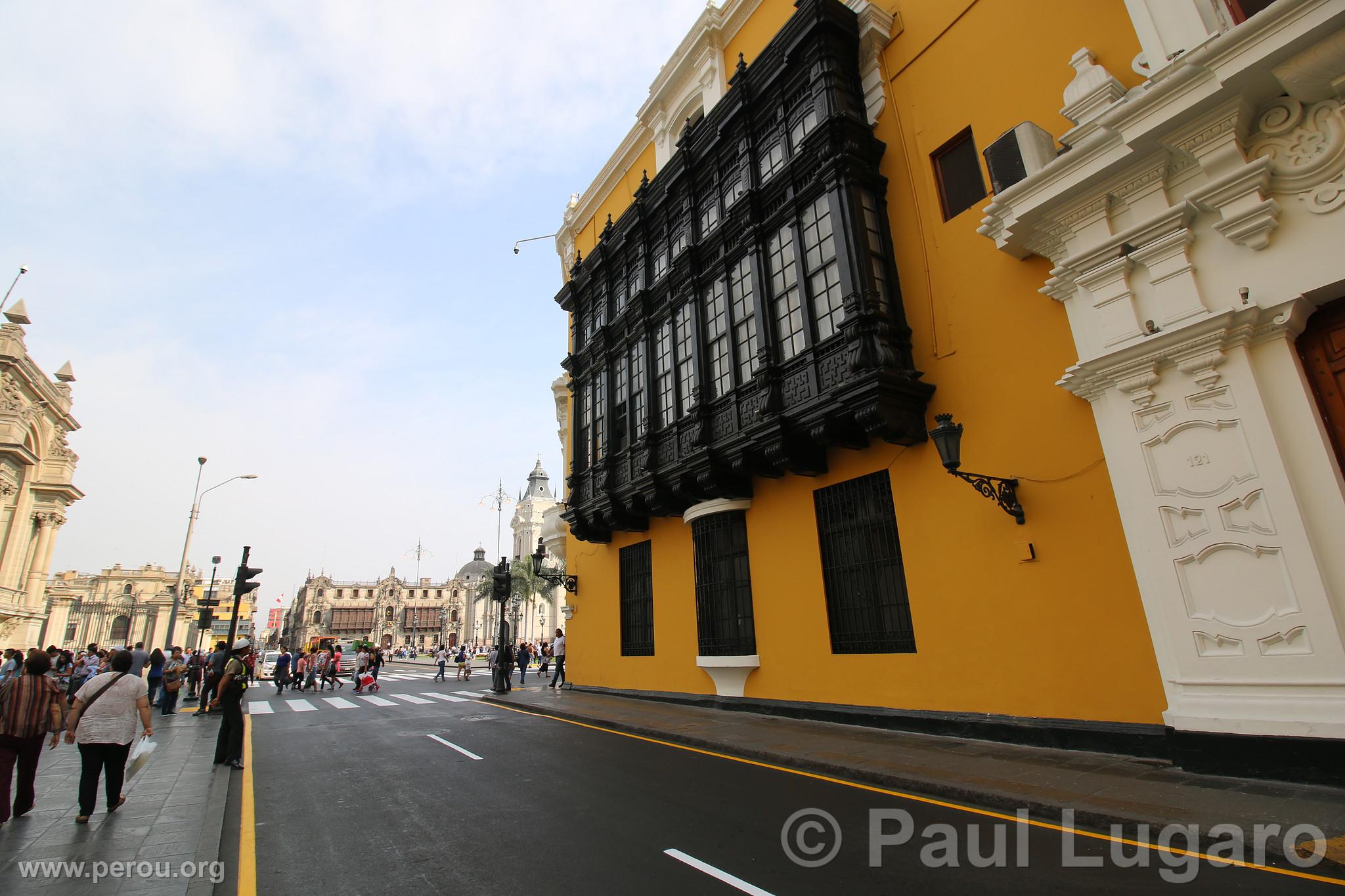 Balcons coloniaux, Lima
