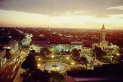 Coucher de soleil à Iquitos