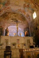 Interieur de l'église de Santo Domingo