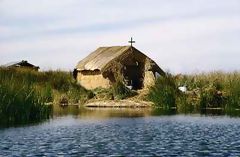 Ile flottante des Uros