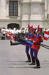 Hussards de Junín, Palais du Gouvernement, Lima