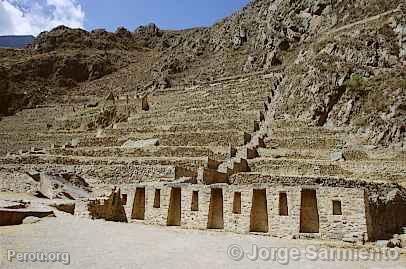 Cultures en terrasses, Ollantaytambo