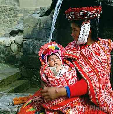 Habitants d'Ollantaytambo