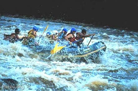 Rafting près de Tarapoto