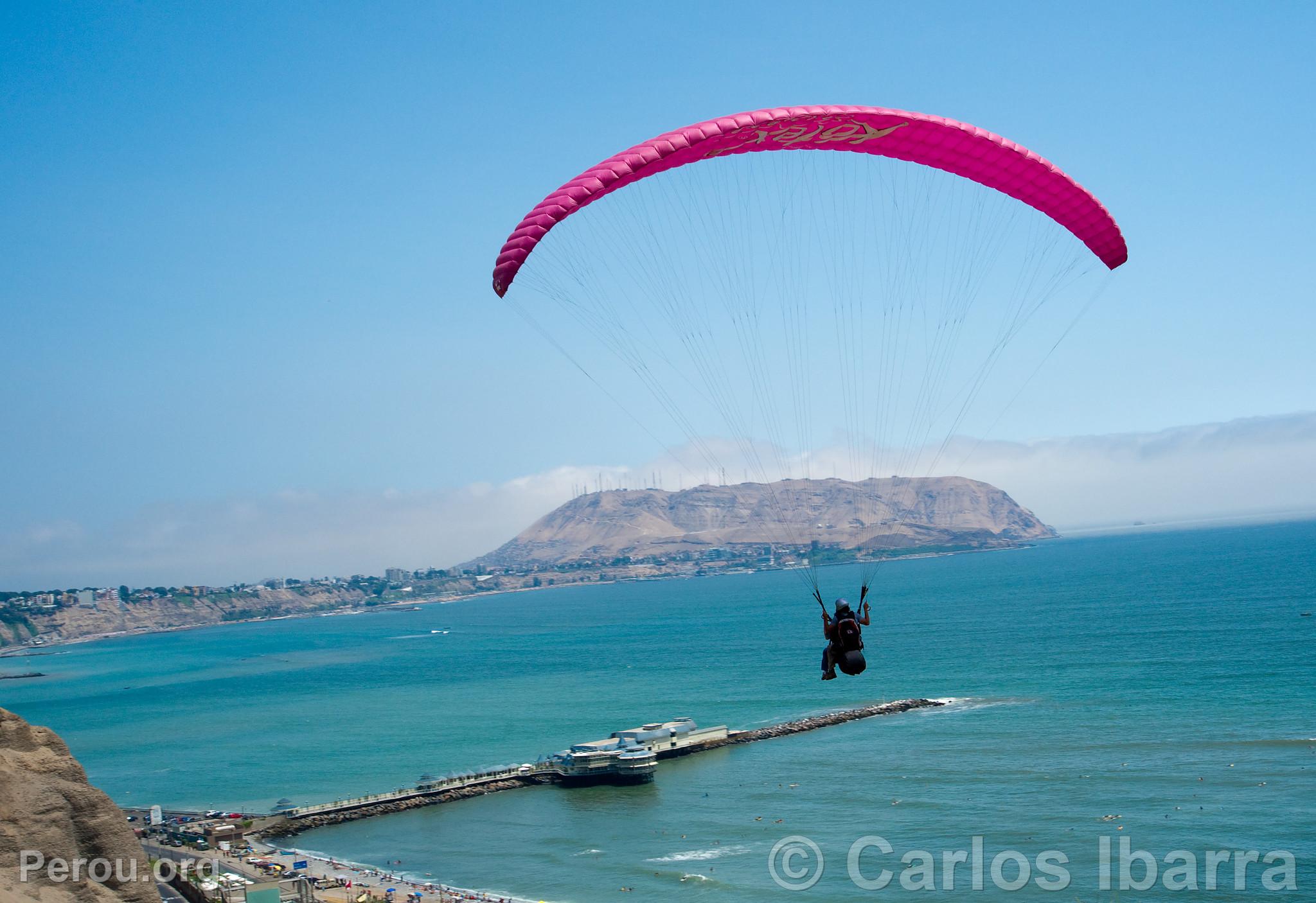 Parapente à Lima