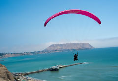 Parapente à Lima