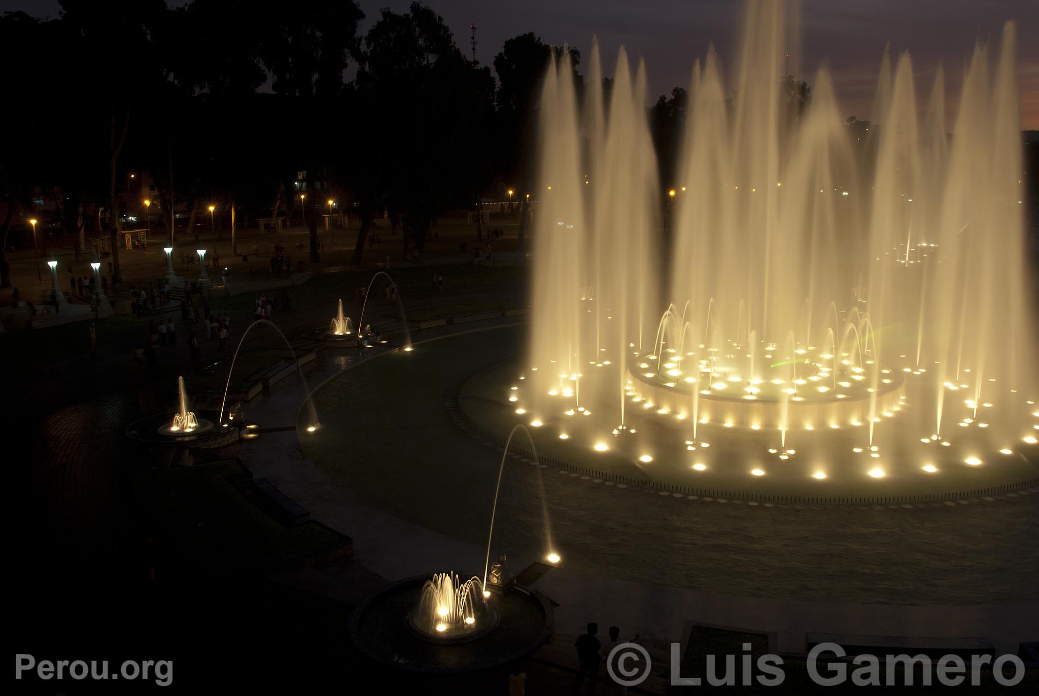 Circuit Magique de l'Eau, Lima