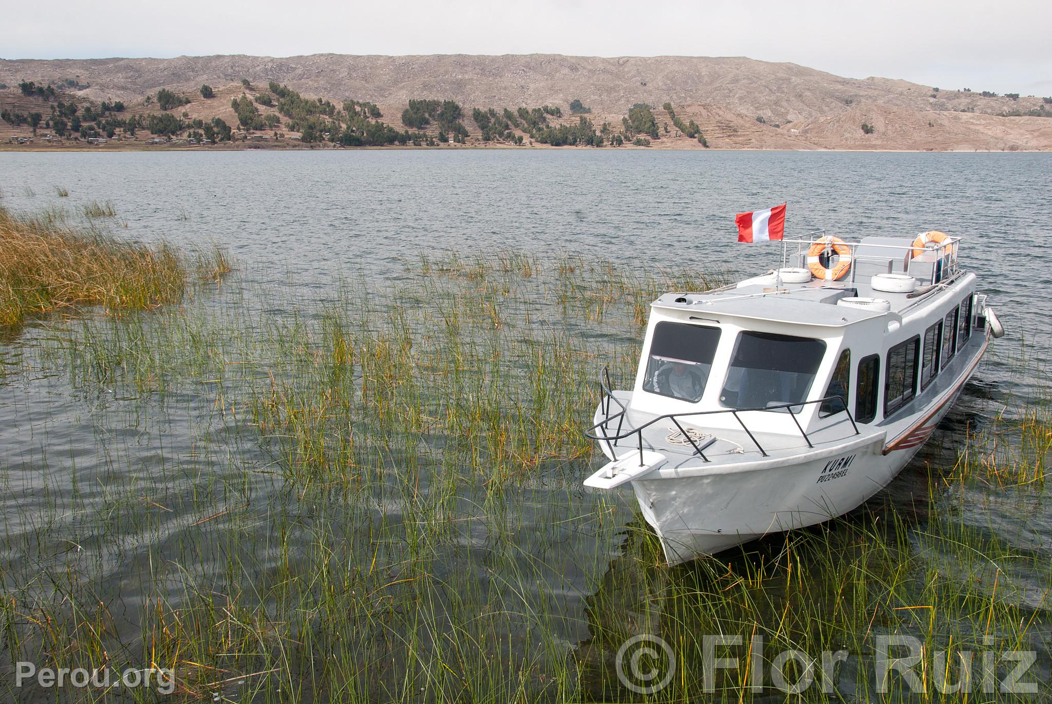 Bateau sur le Lac Titicaca