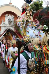 Procession de la Vierge de Carmen, Lima