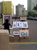 Peintures au Parc Kennedy, Lima