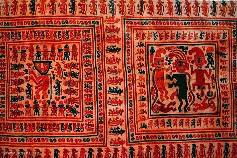 Textile de la culture Chim