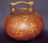 Pice de cramique de culture Lima