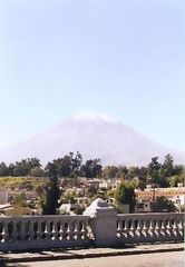 Vue du Misti (volcan), Arequipa