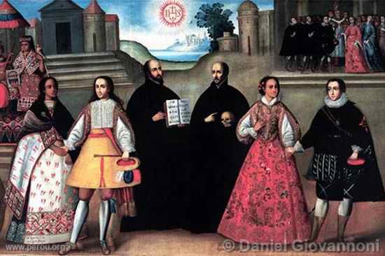 Mariage de Martn de Loyola et Beatriz Clara Coya, Cuzco