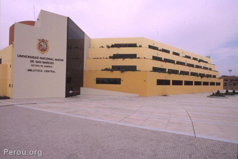 Bibliothque Centrale de l'Universit Nationale Majeure de San Marcos, Lima