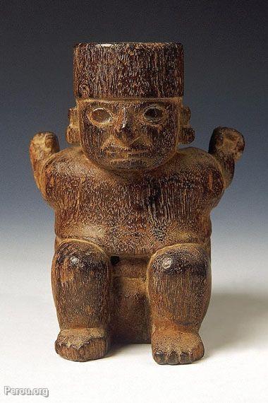 Prisonnier. Sculpture sur bois